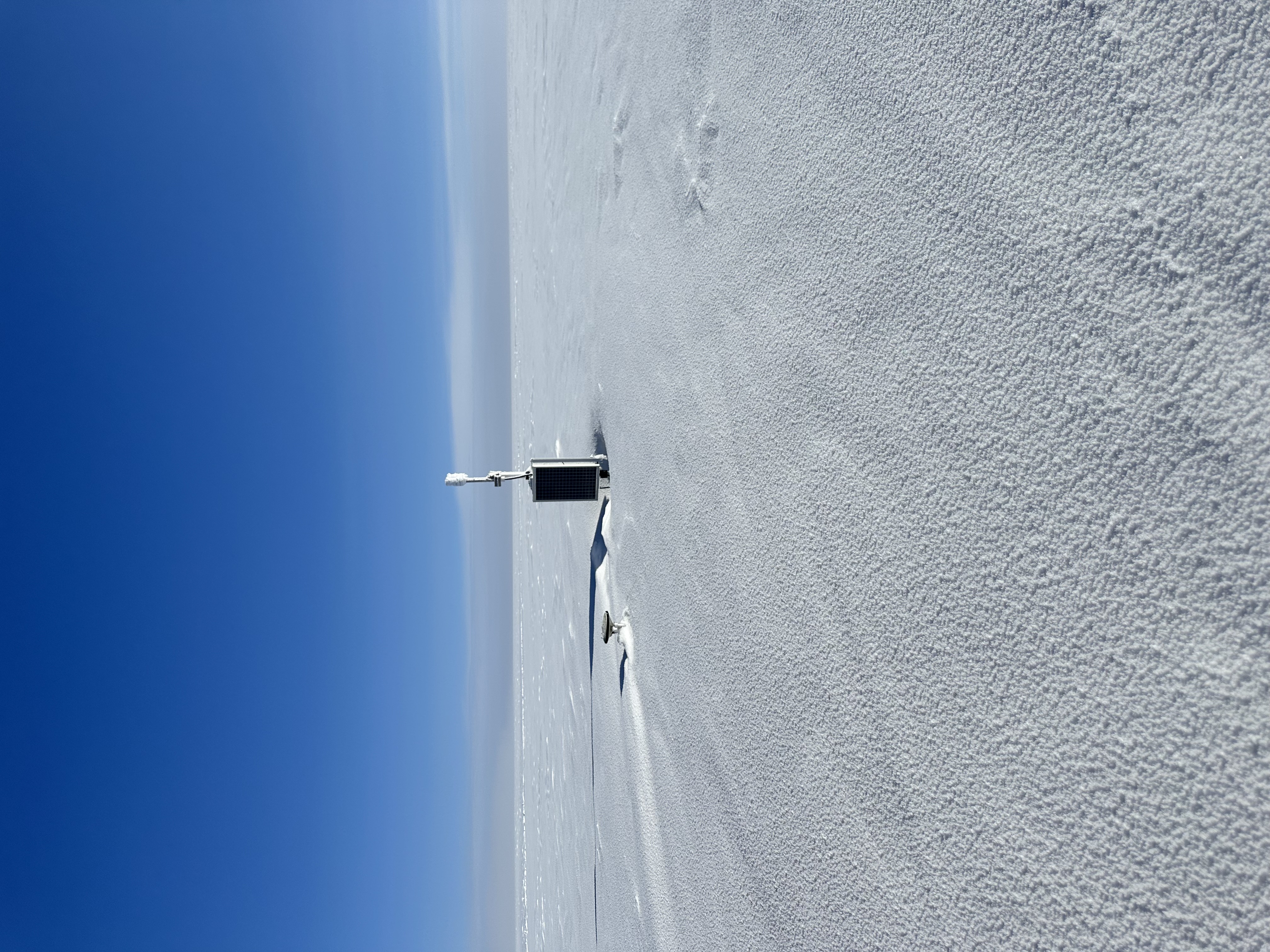 Hér má sjá mastrið á einu af tækjunum